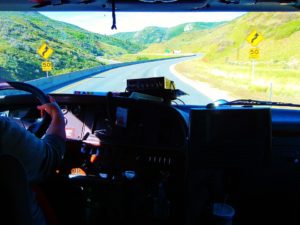 truck driver wheel