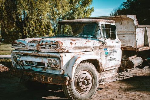 Rusty truck