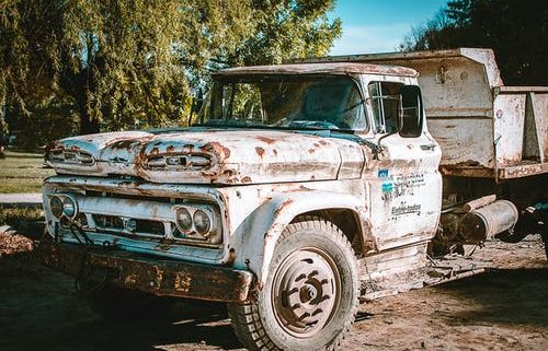 Rusty truck